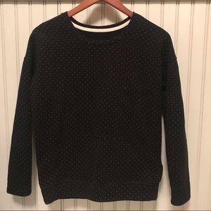 lululemon crewneck polka dot sweatshirt